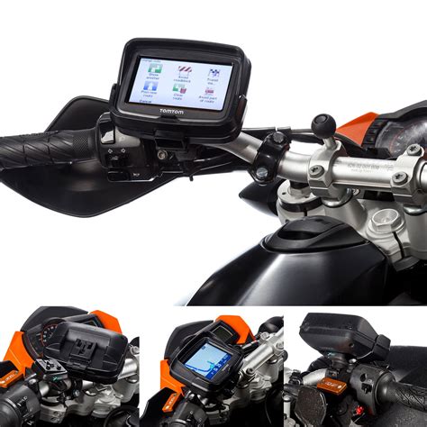 Motorcycle Quick Release Handlebar Mount For Tomtom Rider V5 Ultimate
