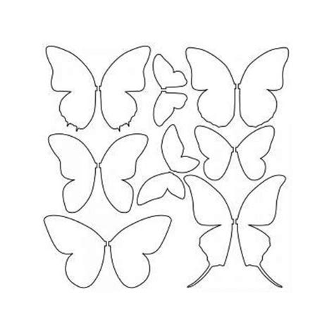 Plantillas Mariposas Para Imprimir Ideas De Plantillas De Tatuajes Descargables