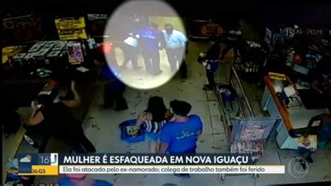 Mulher é esfaqueada pelo ex namorado em Nova Iguaçu Bom Dia Rio G