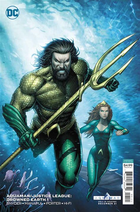 Review Aquaman Justice League Drowned Earth 1 Death Kraken Geekdad
