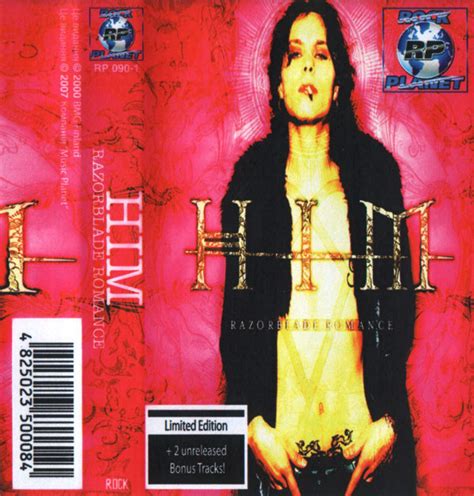 Him Razorblade Romance 2007 Cassette Discogs