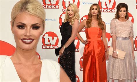 Towies Chloe Sims Jessica Wright And Ferne Mccann At Tv Choice Awards