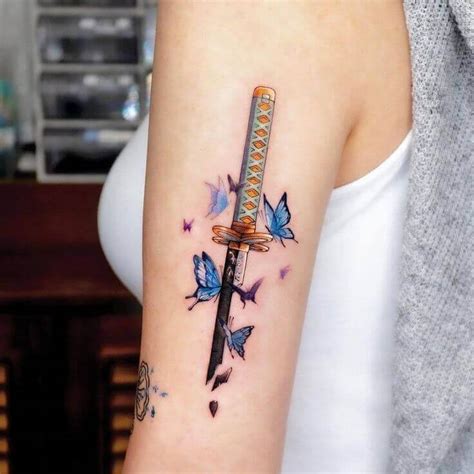21 Zenitsu Sword Tattoo Fanniecameron