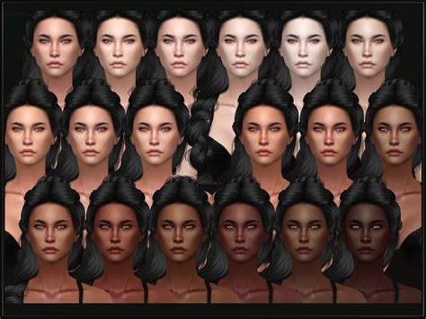 Sims 4 Cc Custom Content Skin Tones Remussirions Female Skin 18