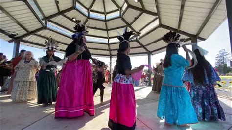 Pomo Indians Dance At Xabatin Community Park Grand Opening Youtube