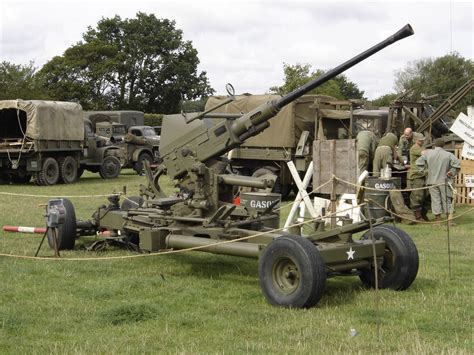 us bofors 40mm gun headcorn combined ops 15th august 201… flickr