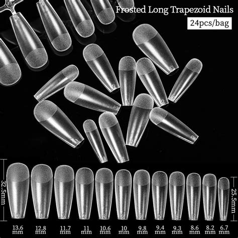Cheap 2448pcs False Nails Acrylic Press On Nails Coffin Artificial