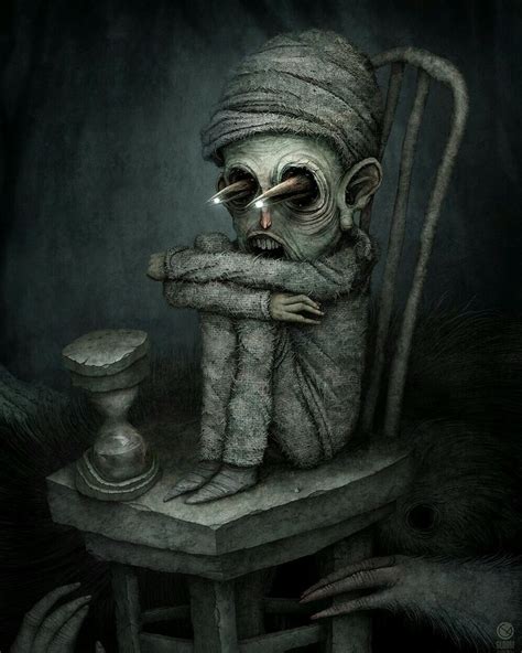 Childhood Anton Semenov 💀 Scary Art Horror Art Creepy Art