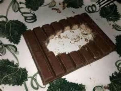 In The Middle Eating Kit Kats The Wrong Way Know Your Meme