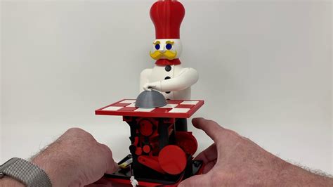 The Magic Chef A 3d Printed Automaton Youtube