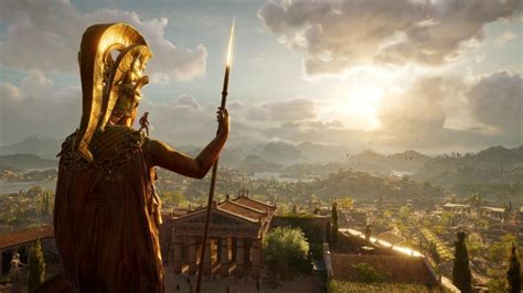 ubisoft tiết lộ trailer mới cho assassin s creed odyssey the power of choice và thông báo tượng