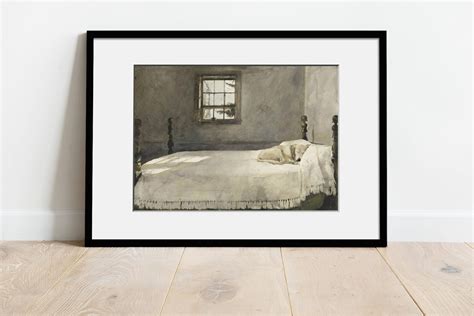 Master Bedroom By Andrew Wyeth Master Bedroom Print Etsy