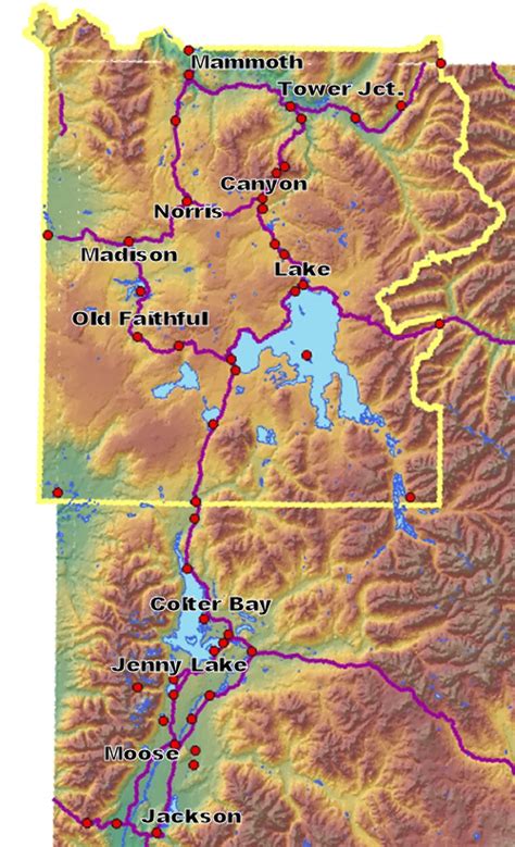 Forecasts For Yellowstone And Grand Teton National Parks