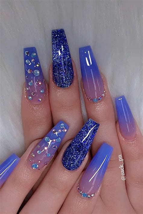 23 Blue Ombre Nails And Ideas Were Trying Asap Page 2 Of 2