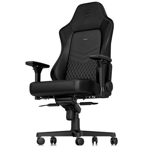 Buy Noblechairs Hero Real Leather Gaming Chair Black Nbl Hro Rl Bla