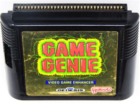 Game Genie Sega Genesis Retromtl
