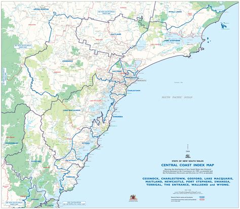 Central Coast Map