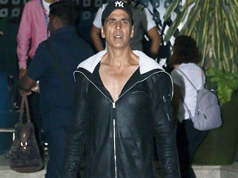 Akshay Kumar Leather Bodysuit Lifestyle Akshay Kumar Spotted In