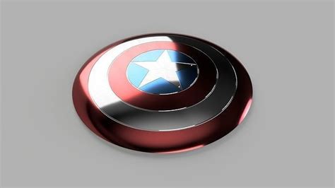 Captain America Shield 3d Model 3d Printable Cgtrader