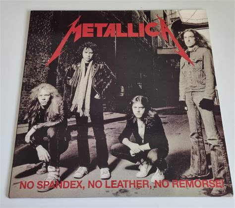 Metallica No Spandex No Leathers No Remorse Coloured Vinyl Rock