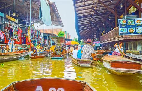 Trip Along The Damnoen Saduak Floating Market Thailand Editorial Stock