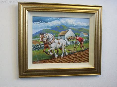 Antiques Atlas Irish Oil Painting By Artist Roy Wallace