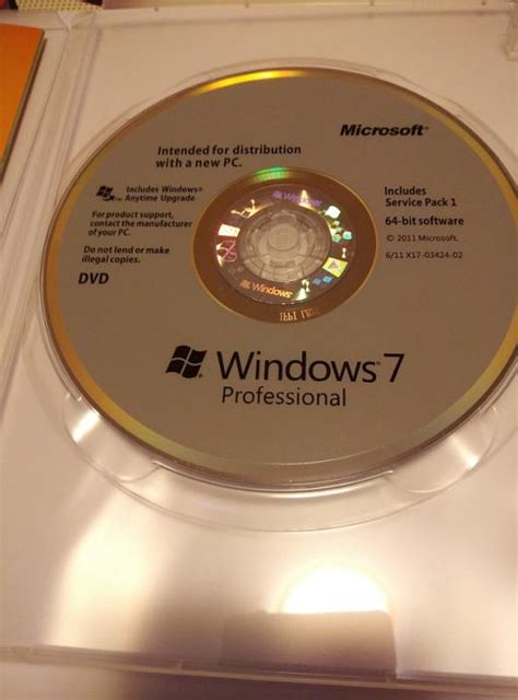 Windows 7 Professional Oem 64 Bit Original U Kutiji Novo