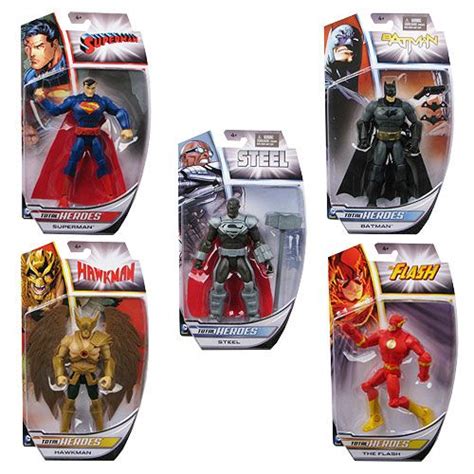Dc Comics Total Heroes 6 Inch Action Figure Case Wave 2 Action