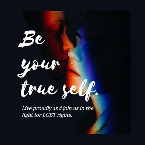 Pride Month Be Your True Self Quote Instagram Post Template And Ideas