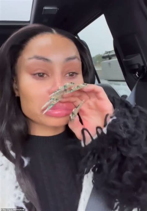 Blac Chyna Gets Emotional While Listening To Motivational Podcast About
