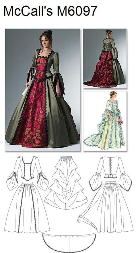 Victorian Dress Sewing Pattern