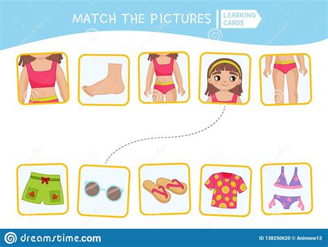 My Body Educational Info Graphic Chart For Kids Cartoon Vector 93706117