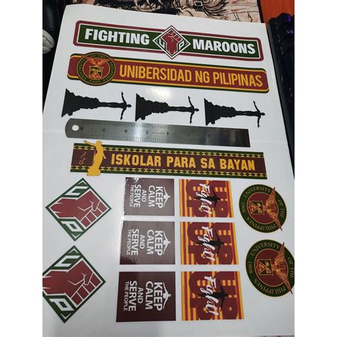 Up Diliman 16 Pieces Sticker Package University Of The Philippines