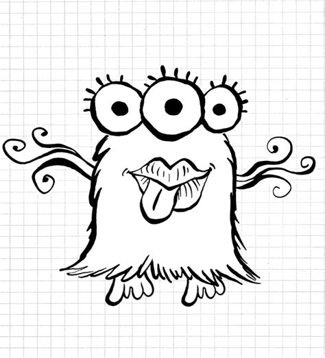 Easy Doodle Monster Travelergaret