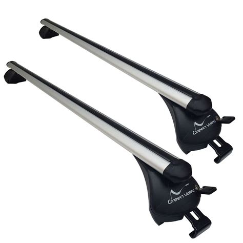 Green Valley Aerodynamic Roof Rack Bars For Vehicle With Flush Roof Rails