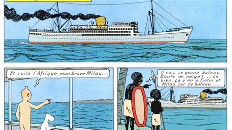This Artist Is Redrawing A Tintin Book With Tintin Buck Naked