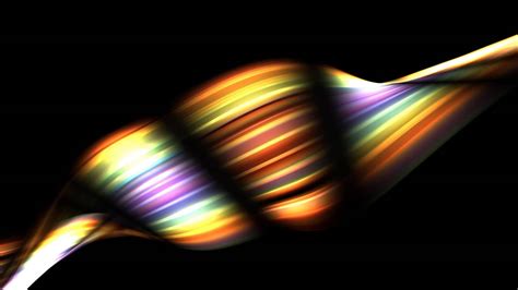 4k Particle Rainbow Hypnotic Ribbon Vj Loop 2160p Motion Effect Youtube
