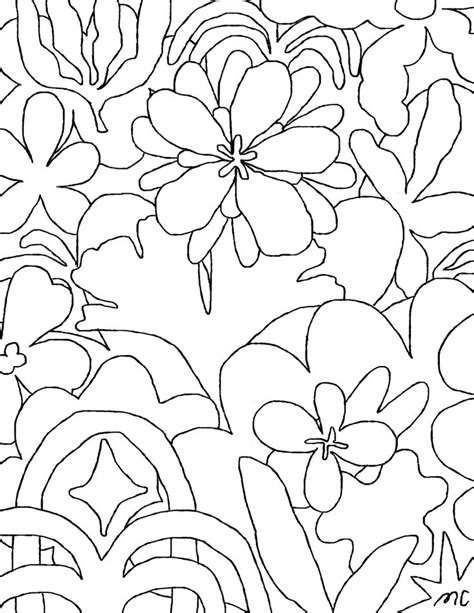 check on your friends meet marleigh culver the designer behind rb s floral coloring page