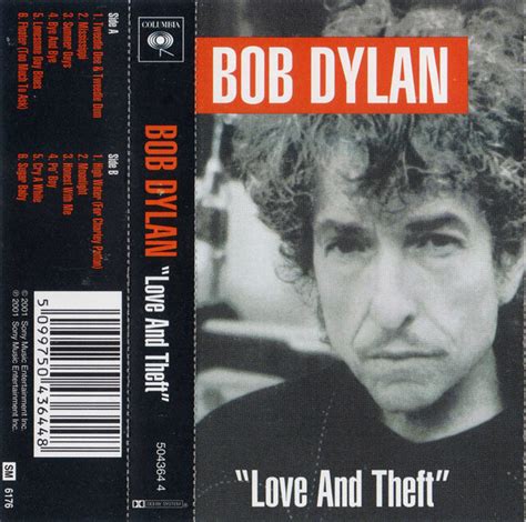 Bob Dylan Love And Theft 2001 Cassette Discogs