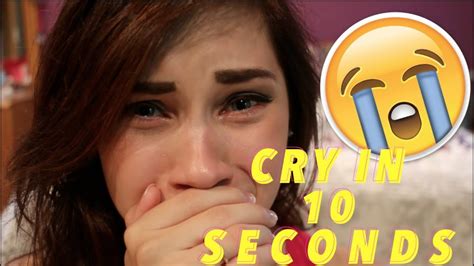 How To Cry In 10 Seconds Acting Tip Jenna Larson Youtube