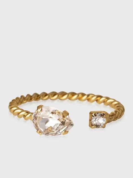 Buy Caroline Svedbom Nani Ring Gold Crystal