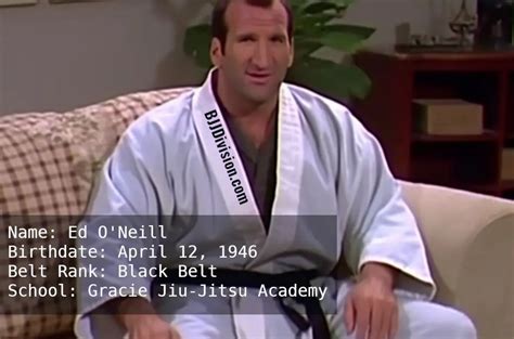 Ed Oneill Bjj Al Bundys Journey To Jiu Jitsu Black Belt