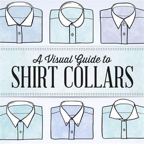 A Visual Guide To Shirt Collars The Gentlemanual A Handbook For