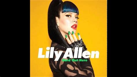 lily allen hard out here audio youtube