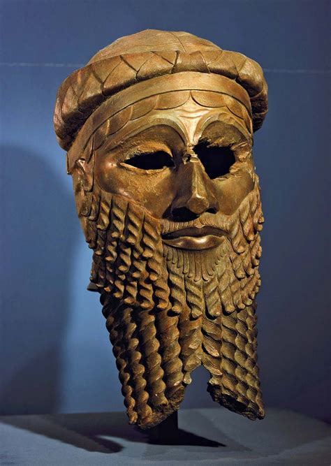 Head Of An Akadian Ruler From Nineveh Modern Kuyunjik Iraq Ca 2250