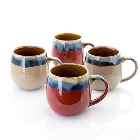 Loon Peak Dann 4 Piece Coffee Mug Set Wayfairca