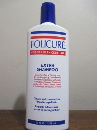Folicure Extra Shampoo 12 Oz Original Formula 15228123462 Ebay
