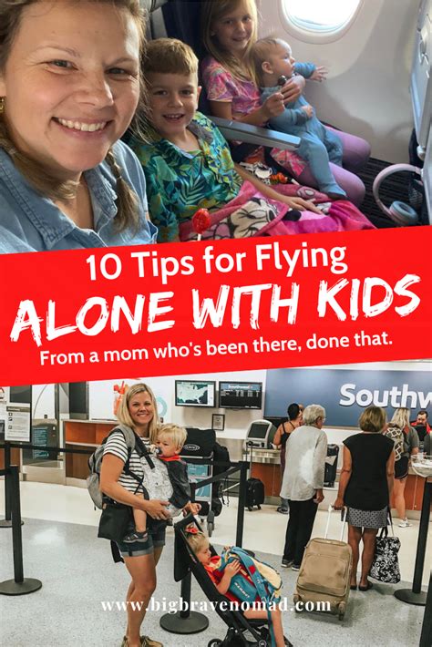 10 Tips For Flying With Kids As A Solo Mom — Big Brave Nomad