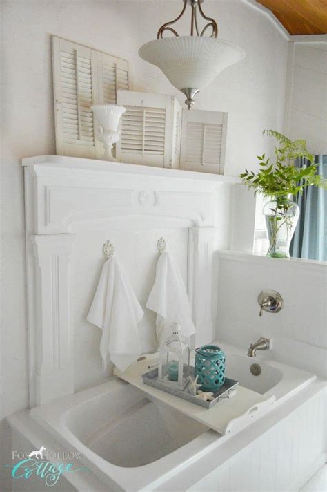 Coastal Cottage Bathroom Makeover Bathroom Makeover Bathroom Wall Decor Modern Bathroom