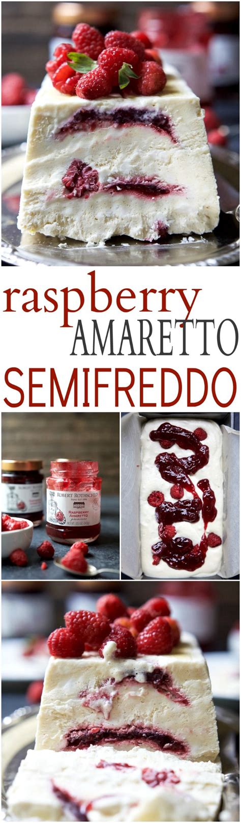 A collection of incredible italian desserts and sweet treats to satisfy any craving! Raspberry Amaretto Semifreddo (dairy free) | Recipe | Summer dessert recipes, Dessert recipes ...